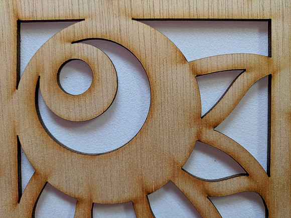 Moonflower Lamp - Detail