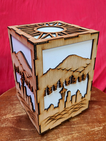 Seattle Tahoma Lamp - Sides